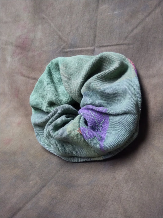 Purple/Green (JUMBO) Scrunchies