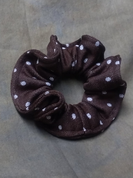 Brown Dots (REGULAR) Scrunchies