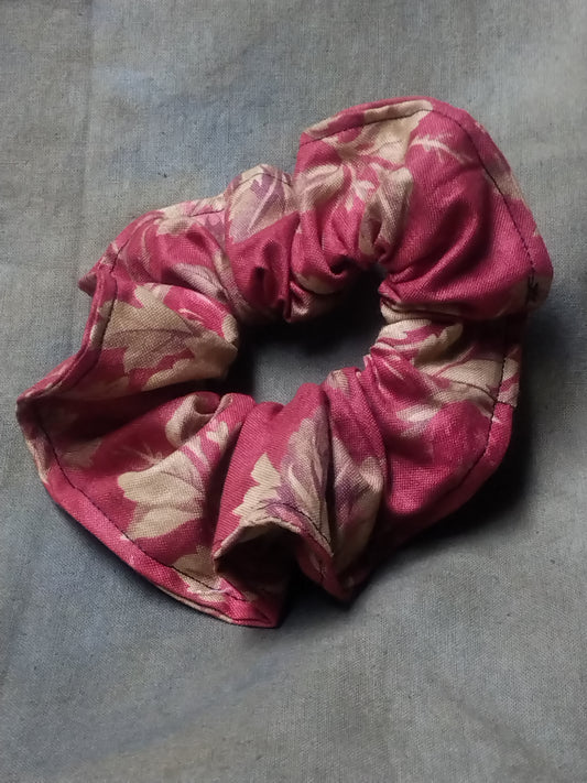 Red Fall Flowers (JUMBO) Scrunchies