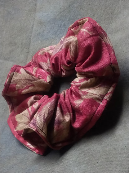 Red Fall Flowers (JUMBO) Scrunchies