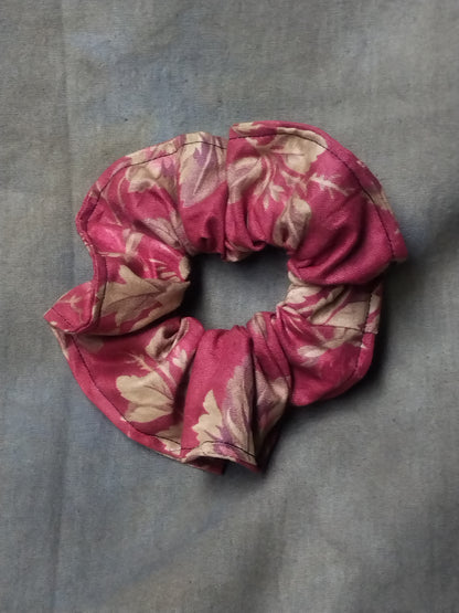 Red Fall Flowers (JUMBO) Scrunchies