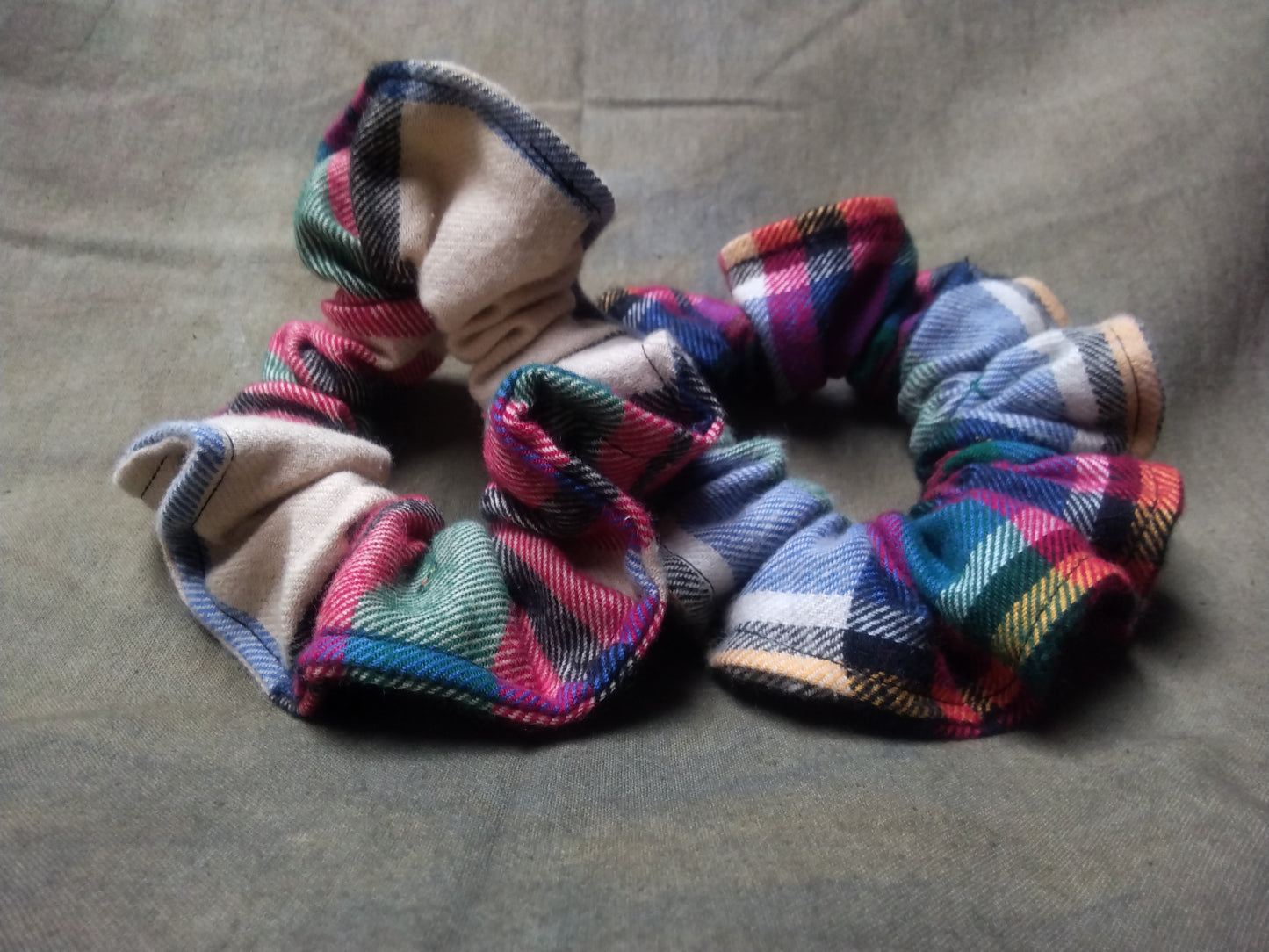 Flannel Softy (REGULAR) Scrunchies