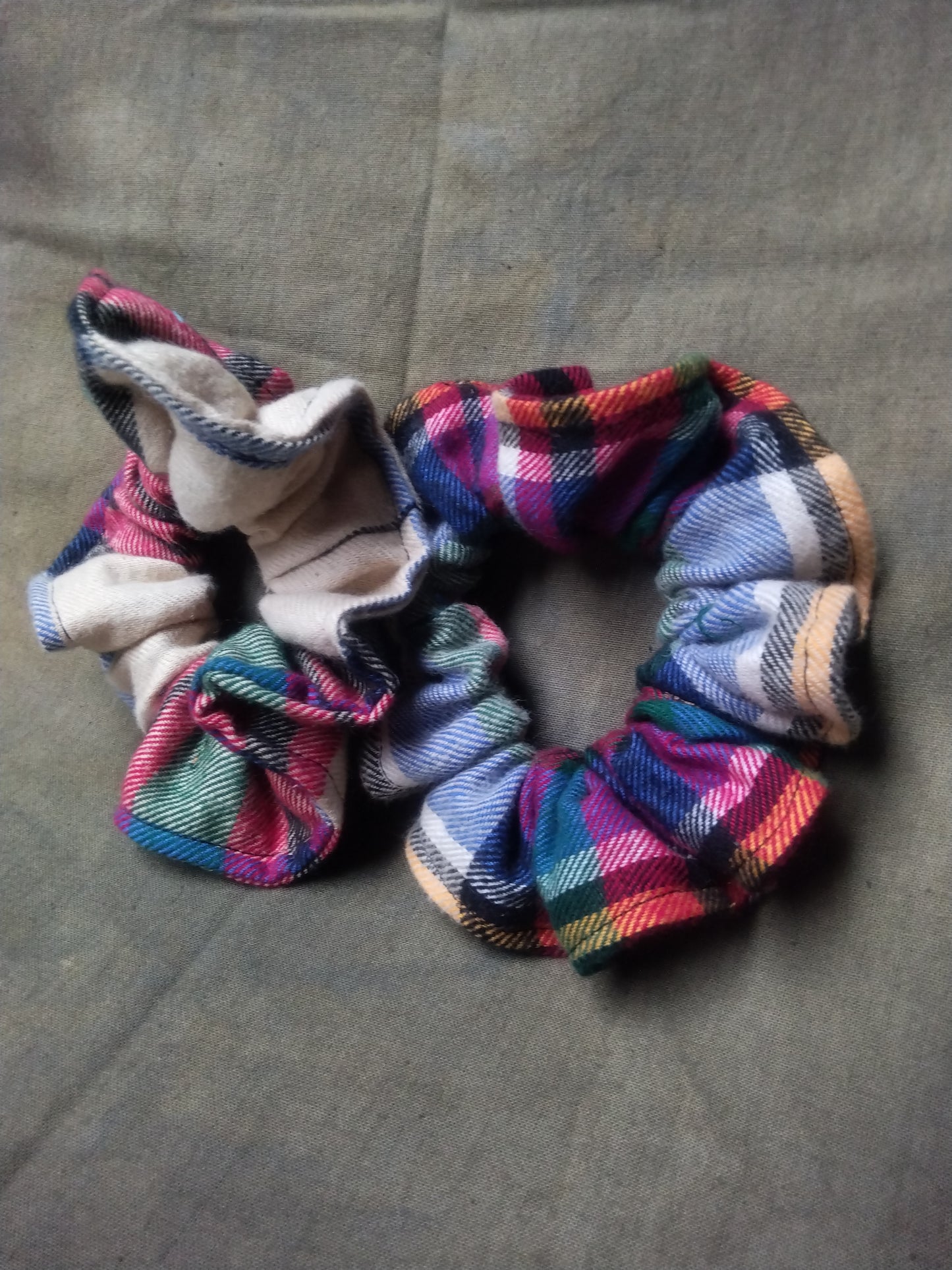 Flannel Softy (REGULAR) Scrunchies