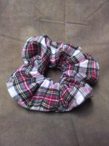 Winter Plaid (JUMBO) Scrunchies