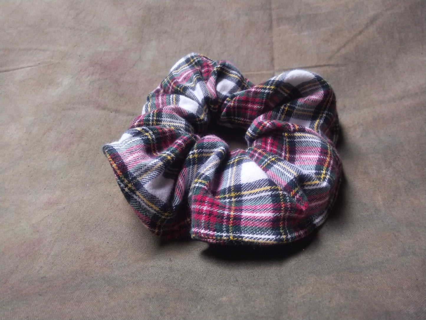 Winter Plaid (JUMBO) Scrunchies