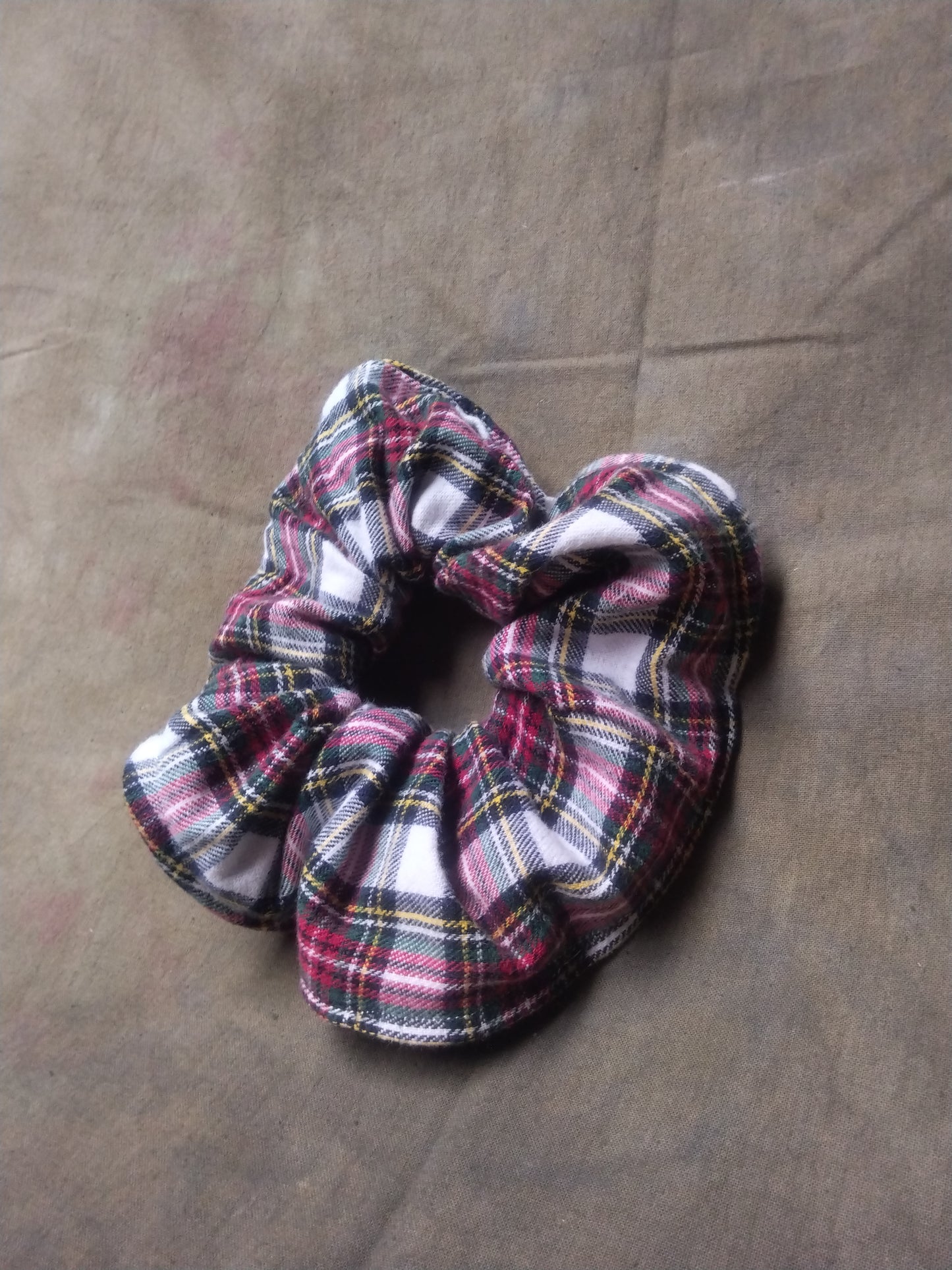 Winter Plaid (JUMBO) Scrunchies